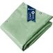 Tecplast Bâche pour carport 2,5x3 m LP506CP vert sauge - Garantie 5 ans - Toile PVC étanche pour abri de voiture