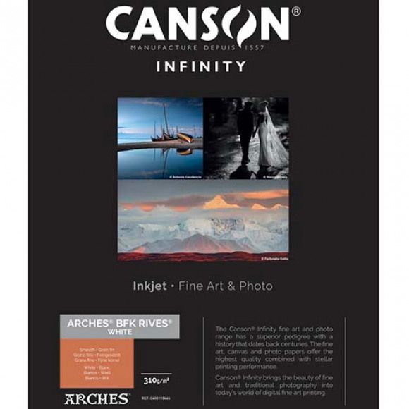 Canson Arches BFK Rives White A4 25 vel 310g