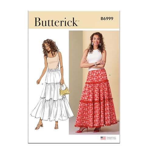 BUTTERICK Papierpatroon B6999K5 Misses' rokken K5 (8-10-12-14-16)