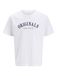 JACK & JONES Shirt marine / wit