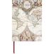 teNeues - Antique Maps 2026 - Buchkalender 16x22 cm | Wochenkalender im Vintage-Weltkarten-Design für Weltenbummler, mit Magnetverschluss: Magneto Diary