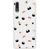 P20 Sushi Bedrukt siliconen hoesje