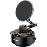 BWOO Support de voiture magnétique ZJ140, Universel, Noir