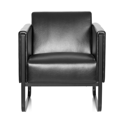 hjh OFFICE BALI BLACK | 1-Zits - Gestoffeerde fauteuil Zwart