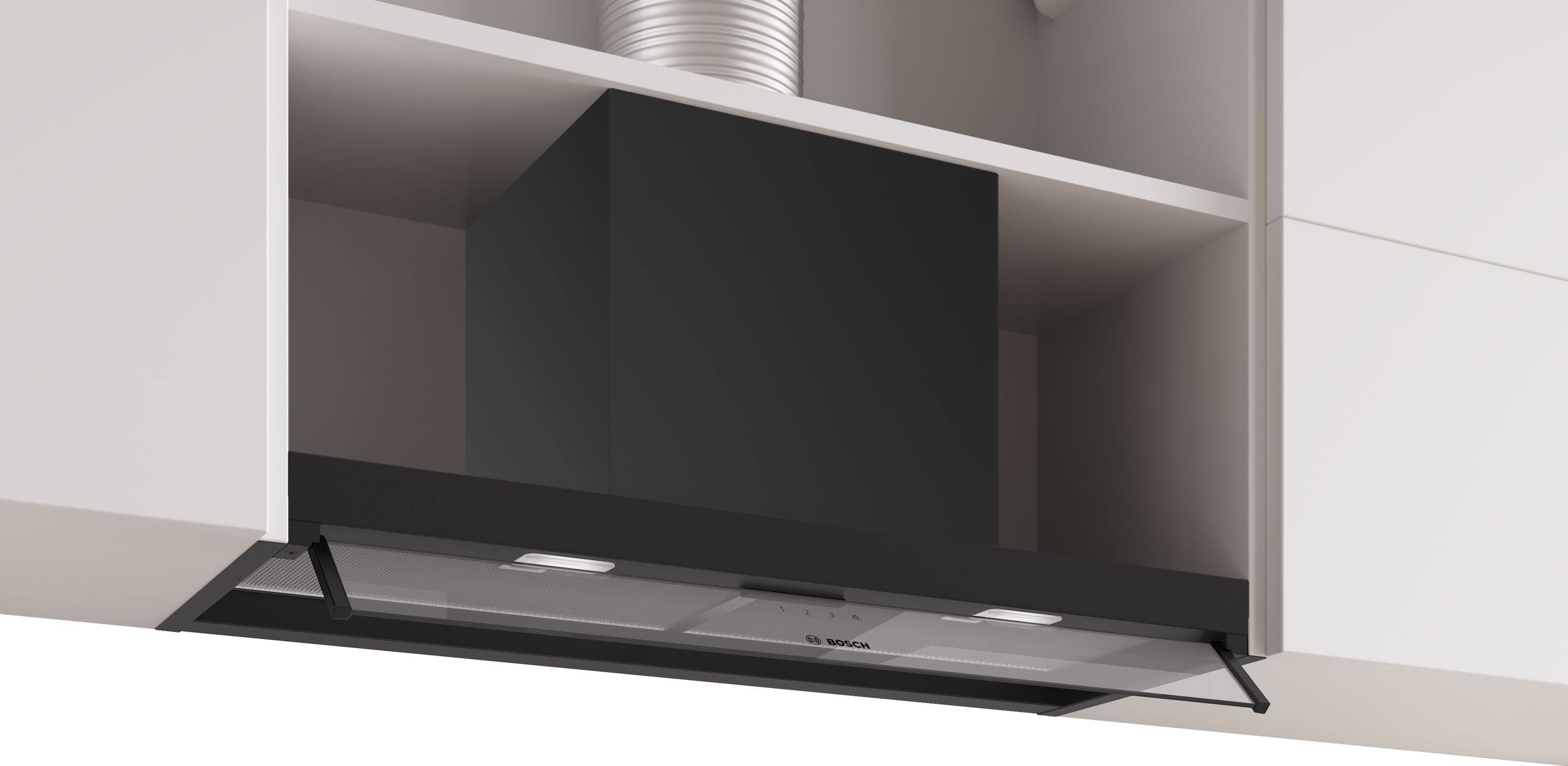 Bosch DBB85CC60 Serie 4 Inbouw Afzuigkap - 80cm - Zwart