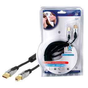 HQ 5m USB 2.0 A/B