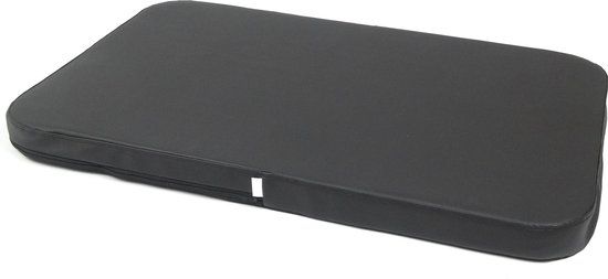 Hundos Benchkussen maat M 87x56x6 cm - Zwart