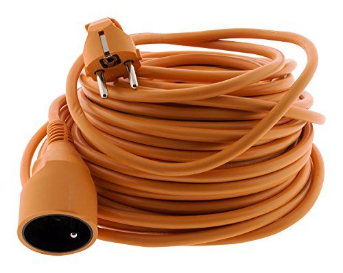 Zenitech Tuin Verlengkabel - 25 m - Oranje