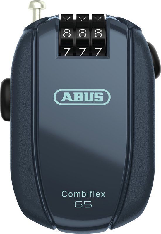 Abus Combiflex StopOver 65 - Blauw - Kabelslot - 65cm