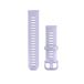 Garmin Officiële horlogeband met snelsluiting, 20 mm, siliconen, lavendel