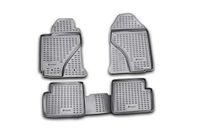 Rubber Element Rubber matten element Maatwerk vloermatten TOYOTA Corolla 06/2002-2007 4 stuks
