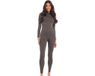 MAGIC Bodyfashion Bodycon Jumpsuit Femme Combinaison - Chocolate - Taille S