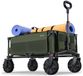 LifeGoods Chariot de transport - 135L - Pliable - 100KG - Vert