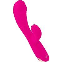 Elegante Konijnenvibrator van siliconen, 22 cm