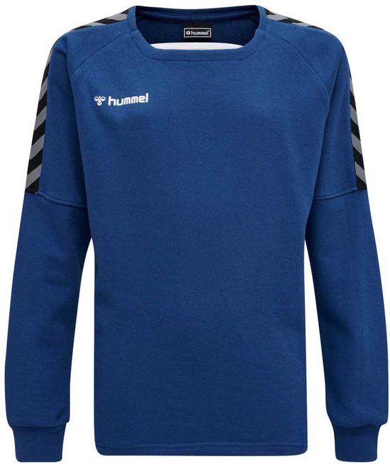 Hummel Authentic Training Sweater Kids - Donkerblauw - Maat 164 - Unisex