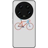 Xiaomi 14 Ultra Verstevigd Hoesje met Sublimatie Bedrukking - Bike Color Hipster