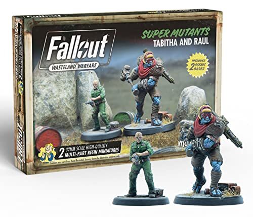 Modiphius Fallout - Wasteland Warfare - Super Mutants Tabitha en Raul