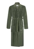 Ten Cate Basics badjas dark green voor Heren | Maat M