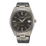 Seiko SUR375P1 Herenhorloge - Grijs - Titanium - Saffierglas - 40mm