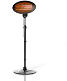 Juskys Infraroodstraler / Staande Heater / Terrasverwarmer - 2000W - Zwart