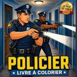 Le Pick du Public: Édition Policier Livre à colorier
