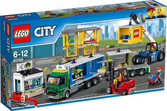 LEGO City Vrachtterminal 60169 - Bouwspeelgoed - 6+ jaar