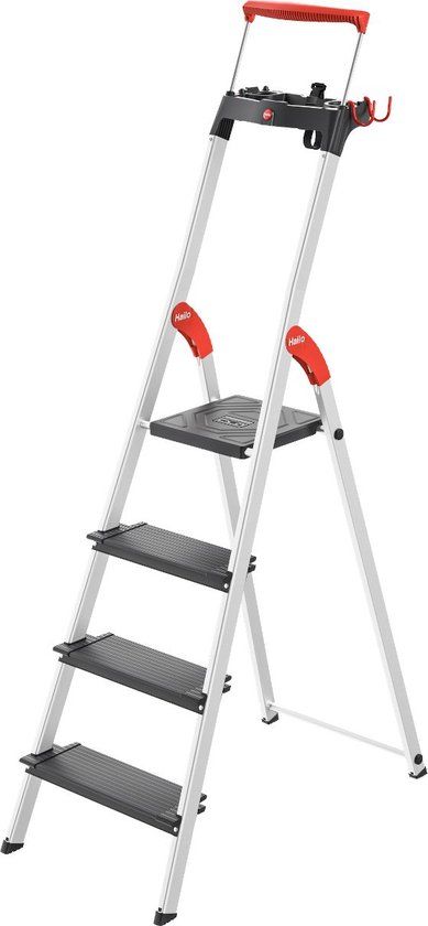 Hailo Stehleiter L100 TopLine 8050-407 4Stufen-