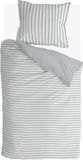 Walra Dekbedovertrek Soft & Cozy - 140x220 - 100% Katoen (BCI) - Grijs