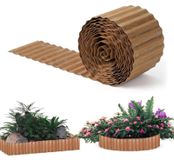 SolidKeus Bordure de pelouse en acier Corten, 20 x 600 cm