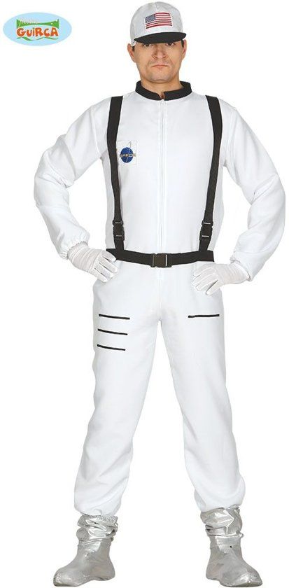 Guirca Science Fiction & Space Kostuum Space Shuttle Astronaut Man Maat 54-56 Carnaval kostuum Verkleedkleding