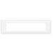 Legrand 078810L mozaïek afdekplaat, horizontaal, voor 10 modules, wit