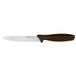 Rockingham Forge Essentials universeel mes, 12,5 cm, bruin, rvs