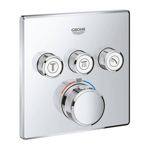 GROHE Grohtherm SmartControl Thermostatische Douchekraan - Inbouw mengkraan - Chroom