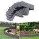 T-vormige bordure de jardin en plastique avec piquet et boucle 5 m