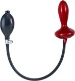 Mister B Opblaasbare kogelplug met harde kern - rood small