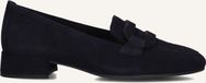 Gabor Dames Loafers Blauw Suède