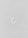 Design Letters Archetype bedel 10mm Zilver A-Z-G