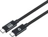 Conceptronic ETTA04B20 USB-kabel USB4 Gen 3x2 2 m USB C Zwart
