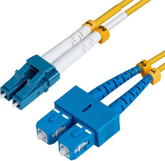 Aansluitkabel EET Belgium Fiber Patch Cable - 20 m - geel