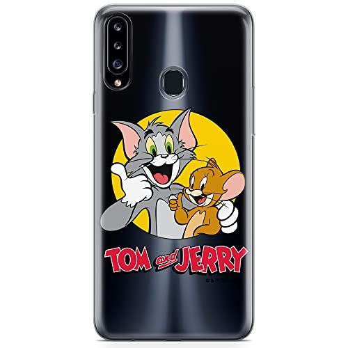 ERT GROUP mobiele telefoonhoesje voor Samsung A20S - Tom and Jerry patroon 013