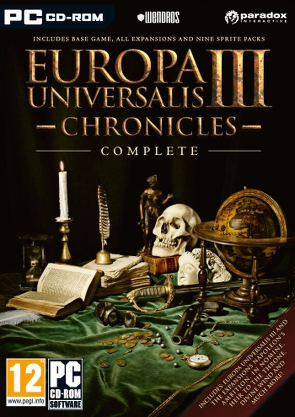 Paradox Interactive europa universalis 3 chronicles complete PC