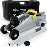 Deuba Hydraulische Autokrik - 2 Ton Draagvermogen - Grijs