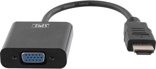 T'nB HDMI naar VGA Adapter Zwart