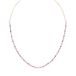 Asvorg Collier en argent sterling 925 avec quartz hydrothermal orange, plaqué or jaune 18 carats