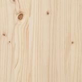 VidaXL Plantenbak 50x50x50 cm massief grenenhout