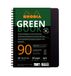 Rhodia Greenbook A5+ gelinieerd notitieboek met spiraalbinding, 160 pagina's, zwart