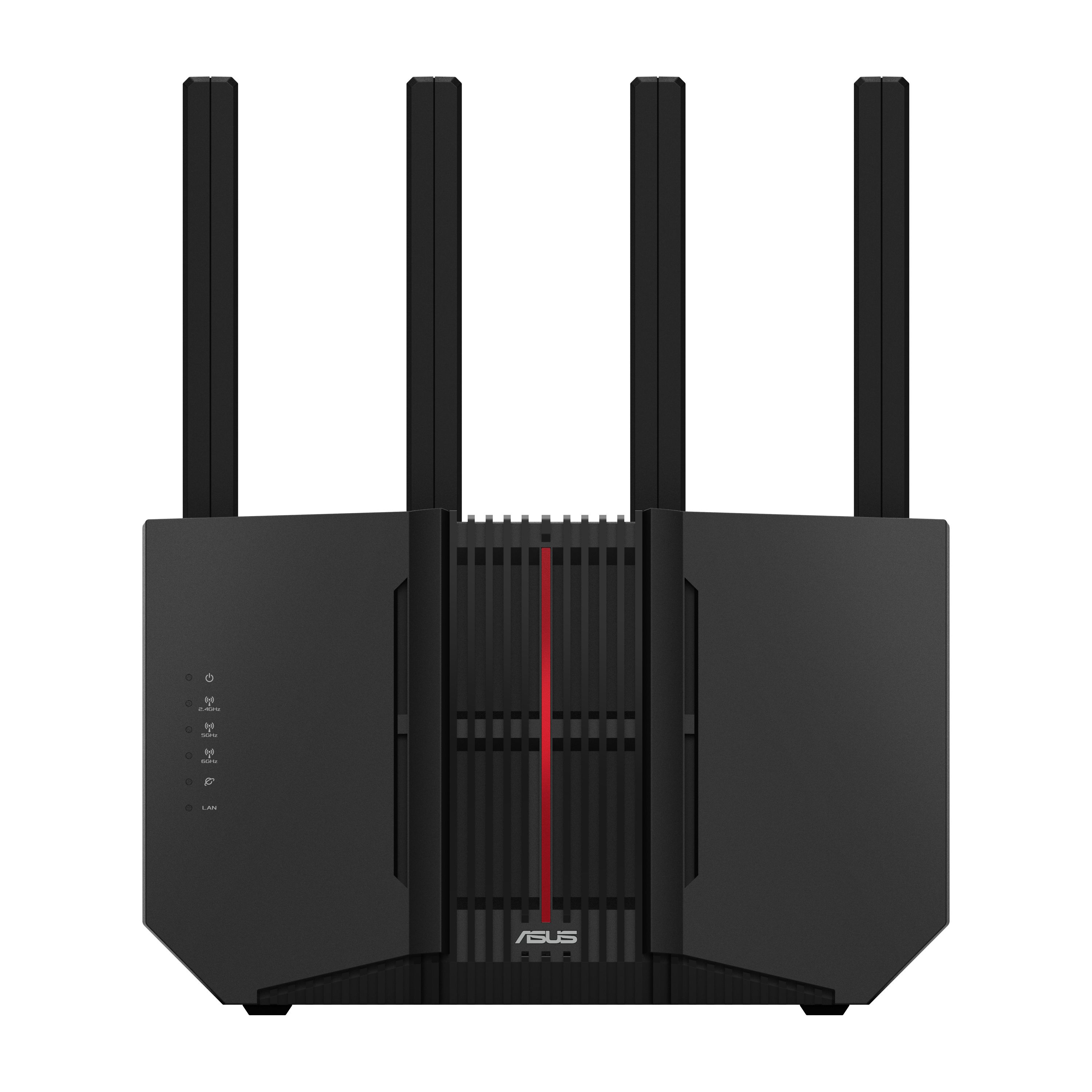 ASUS RT-BE92U WiFi 7 Router - Tri-Band - 10 Gbps - Black