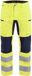 Blåkläder High Vis broek met stretch 1585-1811 - High Vis Geel/Marineblauw - C144
