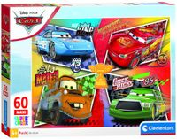 Clementoni - Puzzel - 60 Maxi Stukjes - Cars Thema - Kinderpuzzel - Vanaf 4 jaar