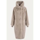 Moscow Moscow faux fur jas - taupe